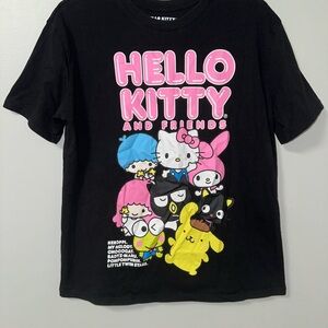 Sanrio Hello Kitty & Friends Black T-Shirt